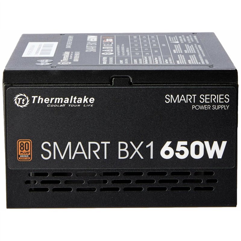 Bloc dAlimentation THERMALTAKE Smart BX1 ATX 650 W 80 Plus Bronze