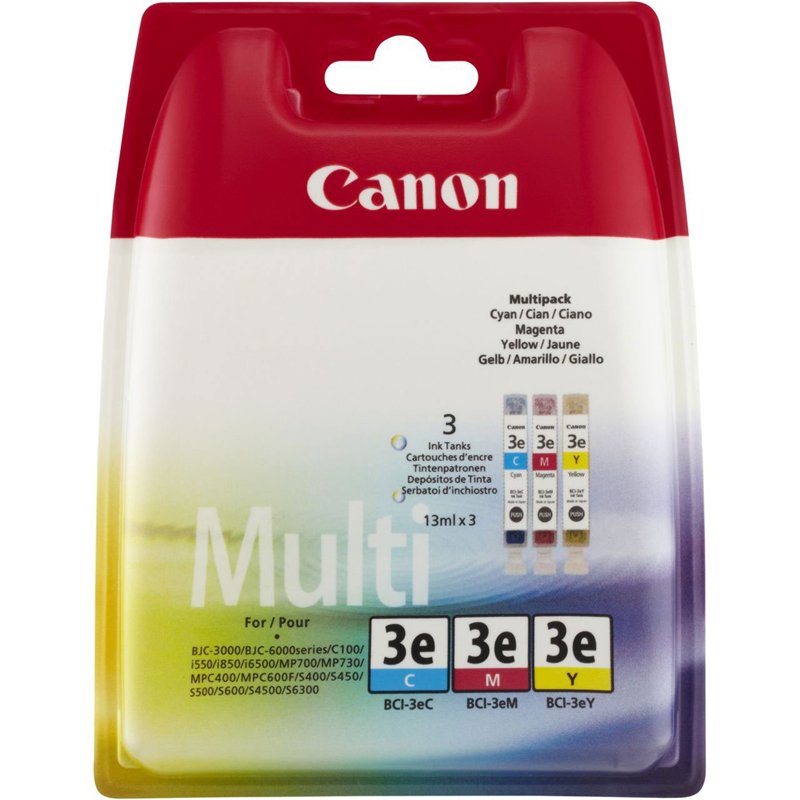 Image secondaire de Canon 4480A265 Cartouche d'encre Bleu, Rose, Jaune