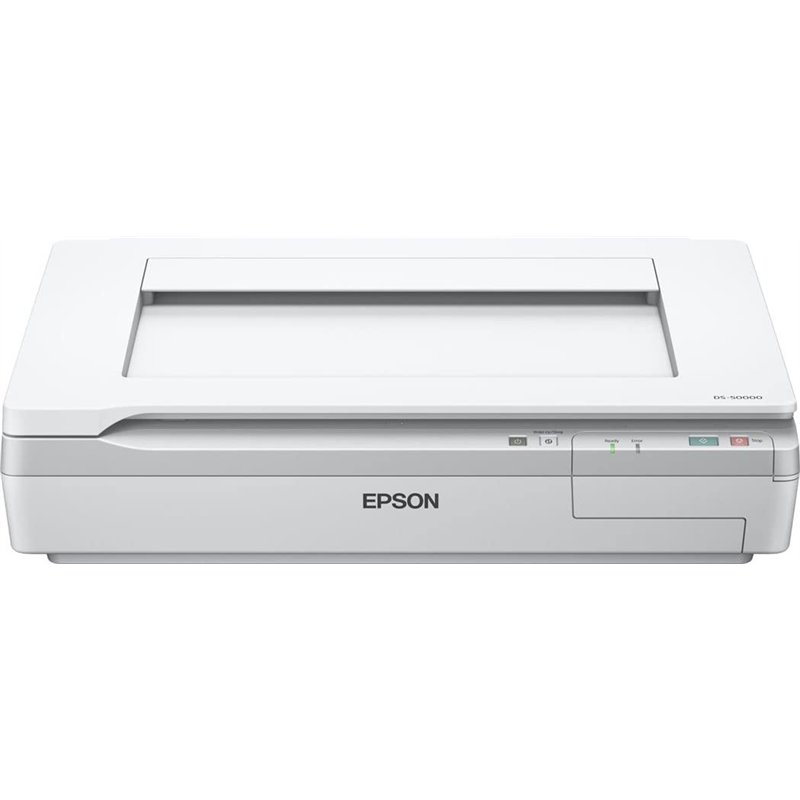 Epson DS-50000 Workforce Scanner à Plat 600 x 600 dpi, USB 2.0 Blanc