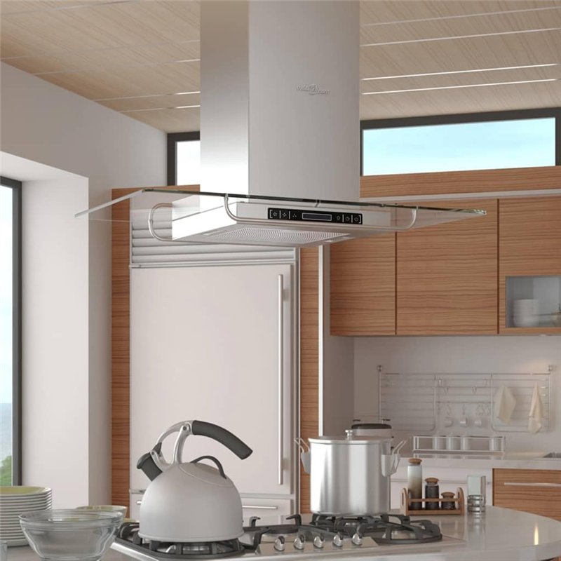 Image secondaire de vidaXL Hotte Aspirante Affichage LCD Cuisine Salle à Manger Hotte de Cuisinière