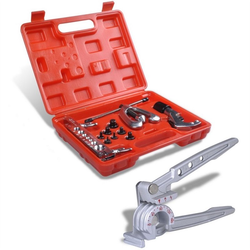 Image secondaire de vidaXL Boîte à Outils avec une Pince à Cintrer Malette Réparation Tuyaux