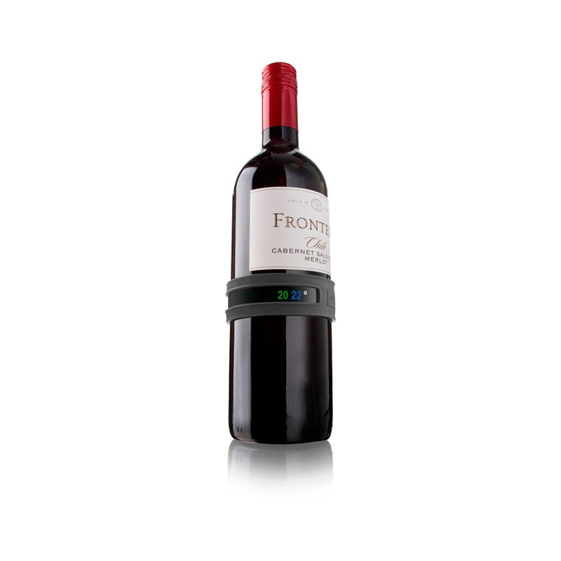 Vacu Vin 3630360 Thermomètre à vin snap violet