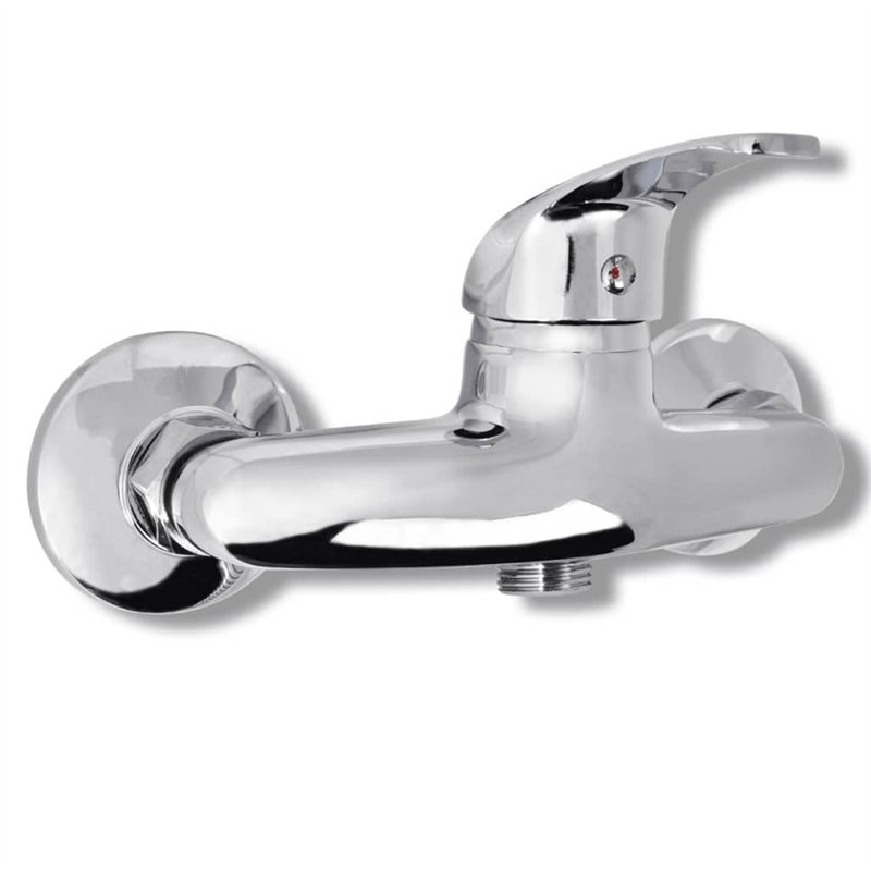 Image secondaire de vidaXL Kit de Robinet de Douche Chrome Mitigeur Cuisine Salle de Bains Bassin