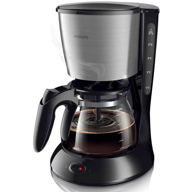 Image secondaire de Philips HD7462/20 Cafetière Daily Noir et métal 1000 W Aroma Swirl