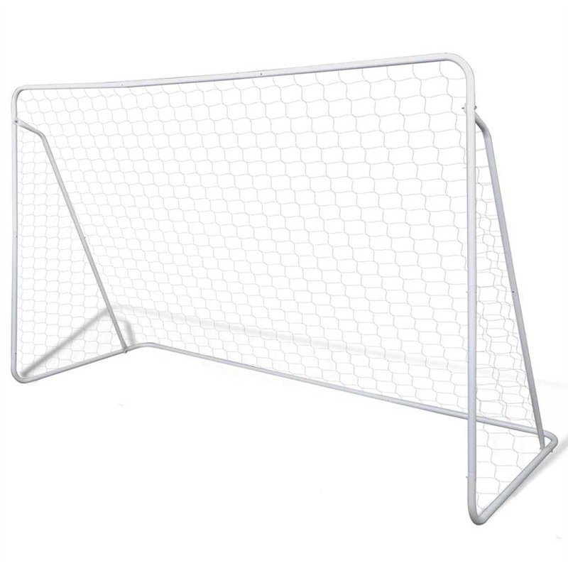 Set de But de Football avec poteaux et Filet 240 x 90 x 150 cm
