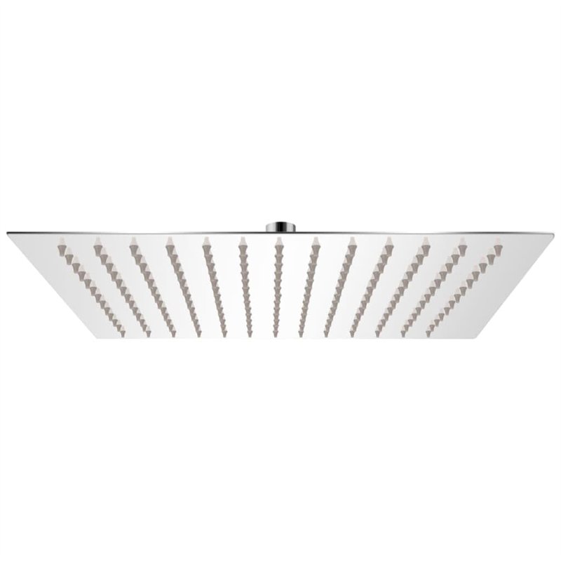 vidaXL Tête de Douche Plongeante Carrée 30x30 cm Pomme Douchette Salle de Bain