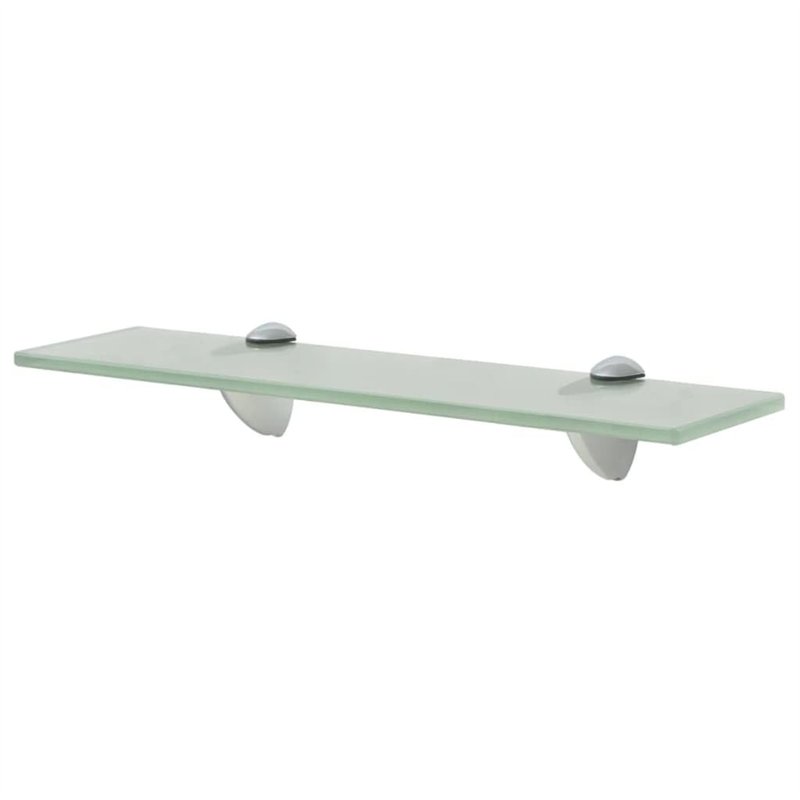 vidaXL Etagère Murale en Verre 40x10 cm Flottante Salon Chambre à Coucher