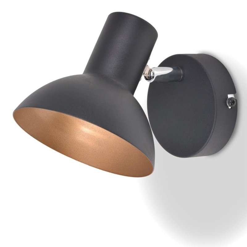 Image secondaire de vidaXL 2x Lampes Murales pour 2 Ampoules Applique Luminaire Eclairage Salon