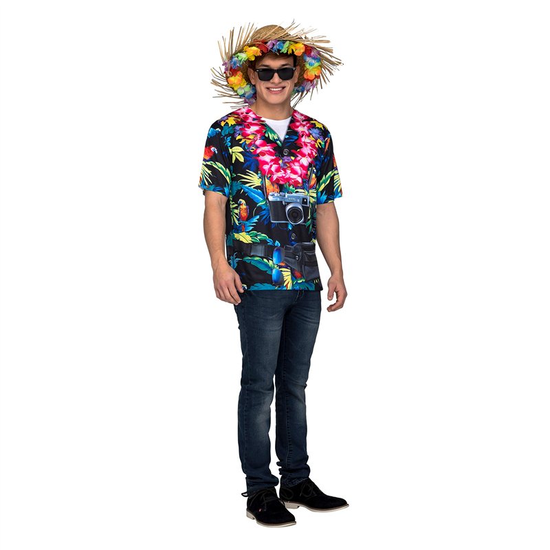 My Other Me Me- Hawaiian YIIJA T- T-shirt, Mujeres, 231340, Multicolore, XL