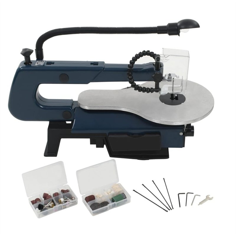 Image secondaire de vidaXL Ensemble de Scie à Chantourner 108 pcs Electrique Travaux de Coupe