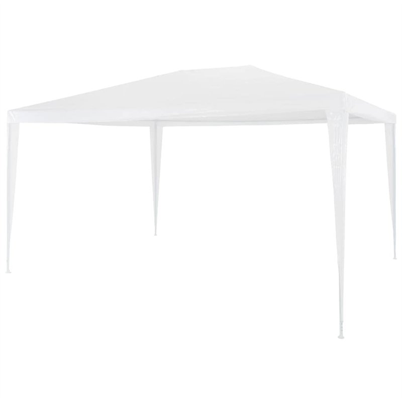 vidaXL Tente de Réception 3x4 m Blanc Jardin Terrasse Patio Tonnelle Pavillon