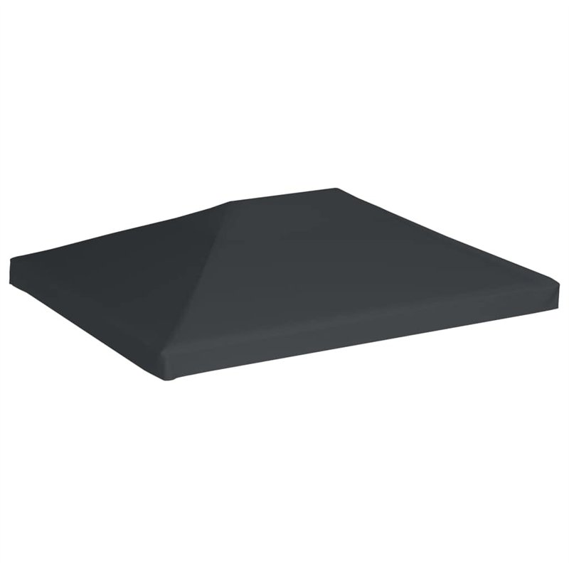 Image secondaire de vidaXL Toile Supérieure de Belvédère Toit de Rechange de Tonnelle Dessus de Chapiteau Jardin Terrasse Extérieur 310 g/m² 4x3 m G