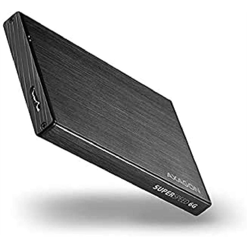 EE25-XA6 USB 3.0 Aline Box. Boîtier Externe Compact en Aluminium pour SSD SATA 6 G 2,5