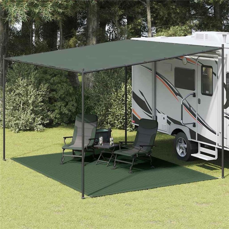 Image secondaire de vidaXL Tapis de Tente Tapis de Camping Caravane Tapis de Patio Tapis d'Extérieur Tapis de Plage Jardin Terrasse Voyage 300x400 c