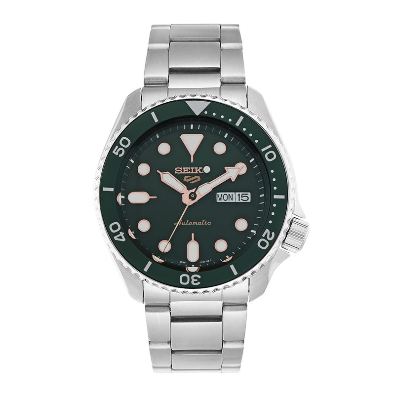 Image secondaire de Seiko Hommes Analogique-Numérique Quartz Montre avec Bracelet en Acier Inoxydable