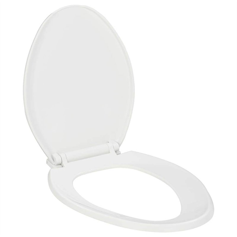 vidaXL Abattant WC à Fermeture en DouceurSiège de Toilette Cuvette Lunette de Toilette Salle de Bains Maison Restaurant Magasin