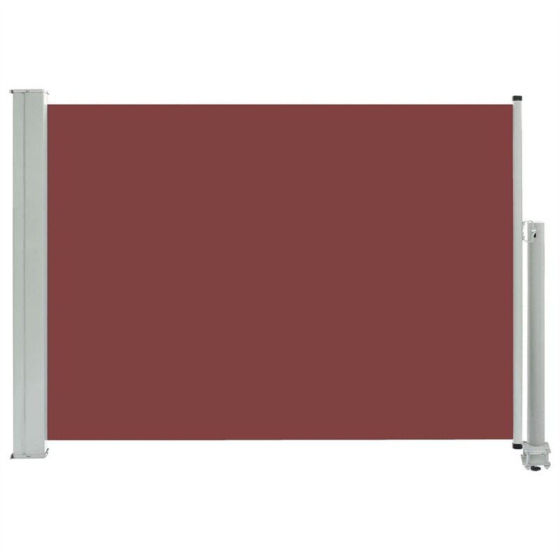 vidaXL Auvent latéral rétractable de Patio 80x300 cm Marron