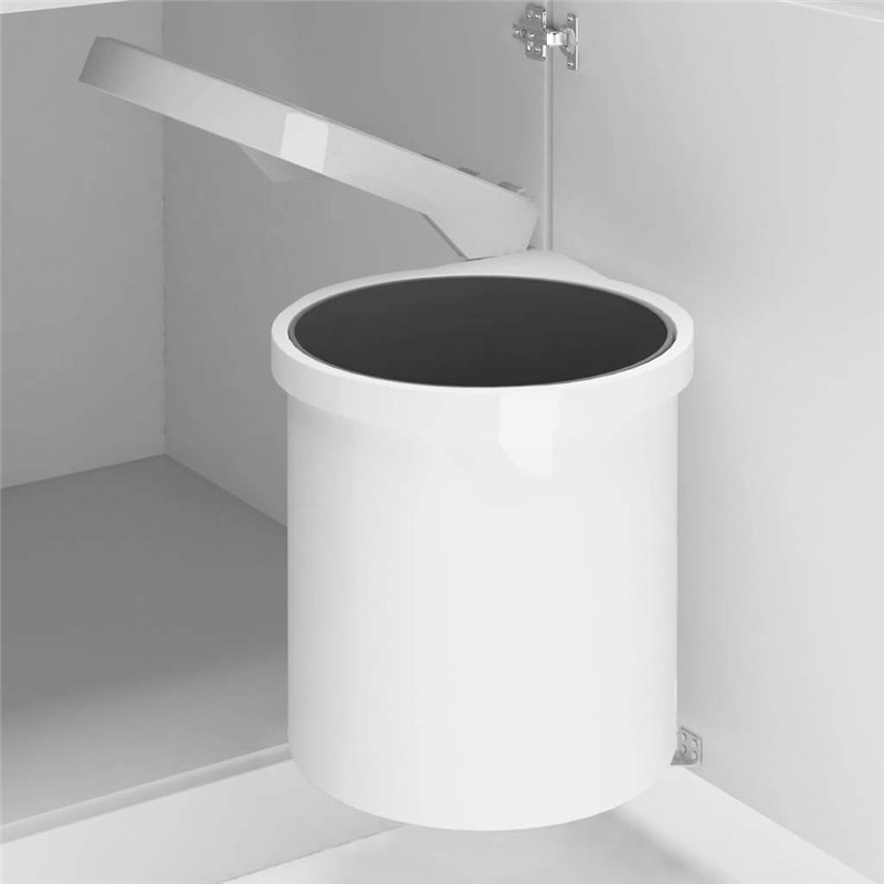 Image secondaire de VidaXL Poubelle intégrée de cuisine Plastique 8 L