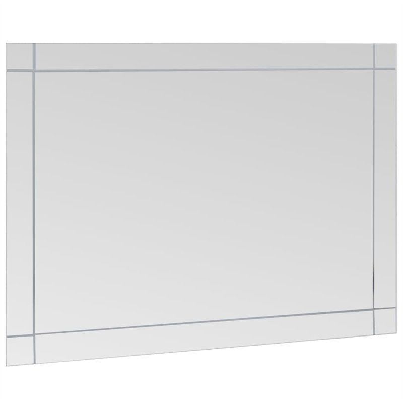 Image secondaire de vidaXL Miroir Mural Miroir Cosmétique Maquillage Miroir de Décoration Salle de Bain Chambre à Coucher Maison Intérieur 60x50 cm 