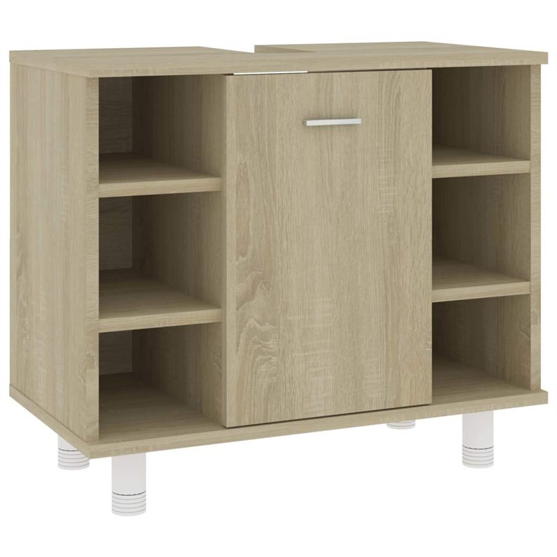 vidaXL Armoire de Salle de Bain Chêne Sonoma 60x32x53,5 cm Aggloméré