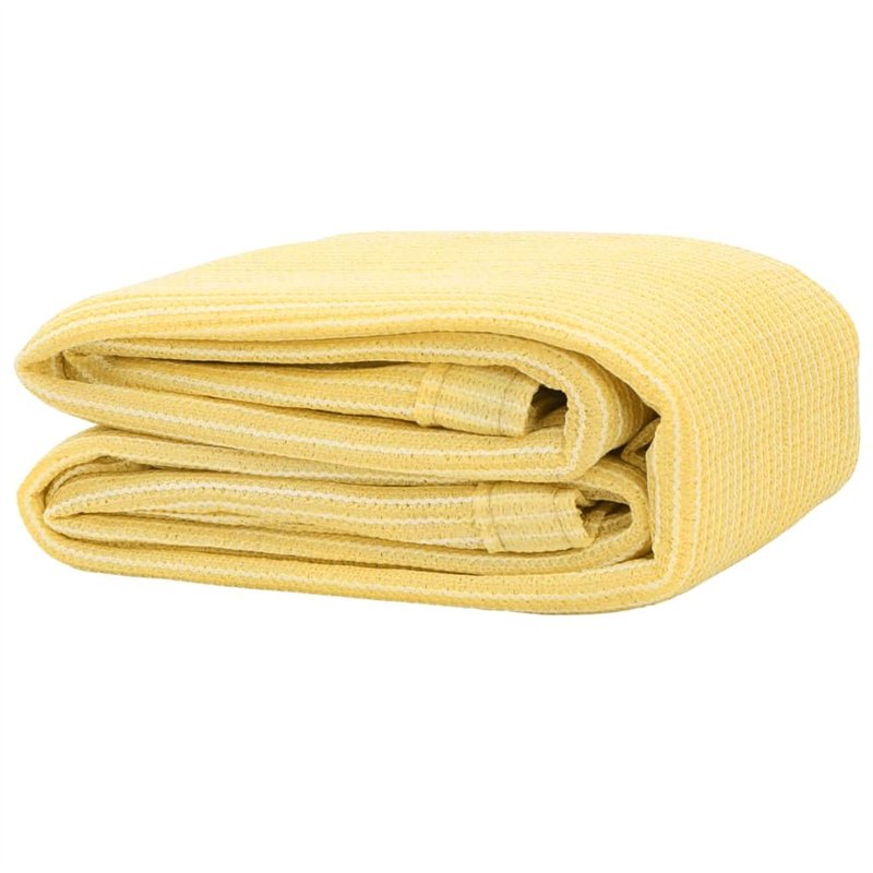 vidaXL Tapis de Tente Tapis de Voyage de Camping Tapis de Patio Auvent de Caravane Extérieur Résistance aux Intempéries 250x600