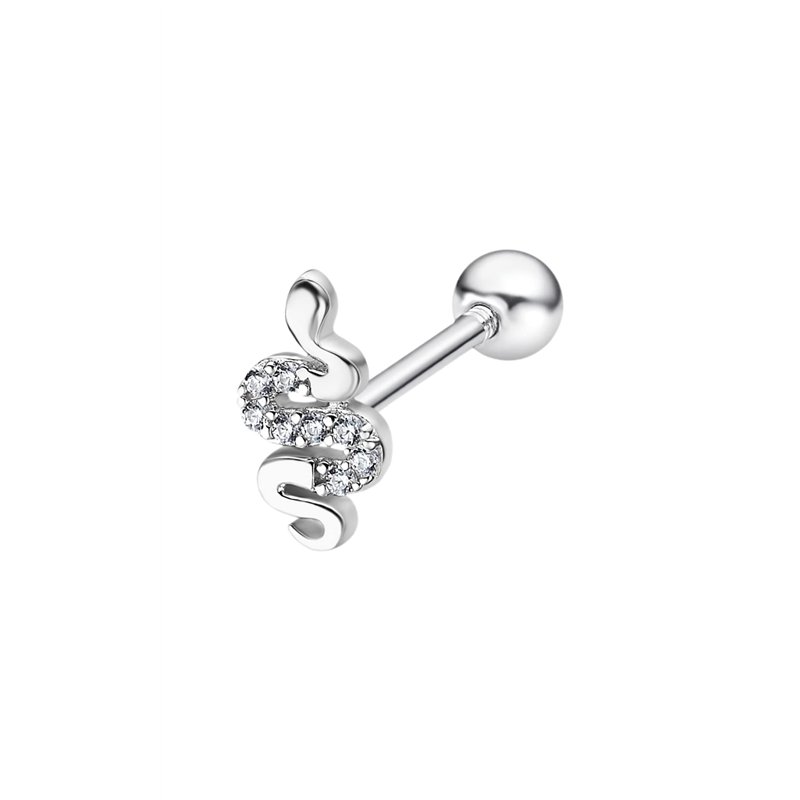 Lotus Boucles d'oreilles en argent BRINCOS LP3375-9/1, taille unique, Métal, Pas une pierre précieuse