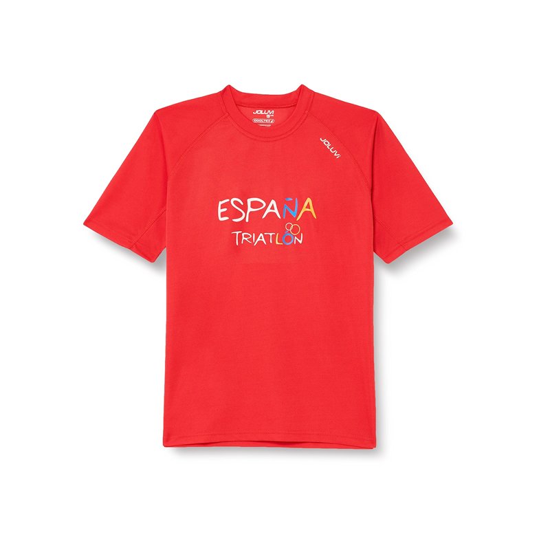Joluvi S6415065 T-Shirt, Rouge, Estándar Mixte