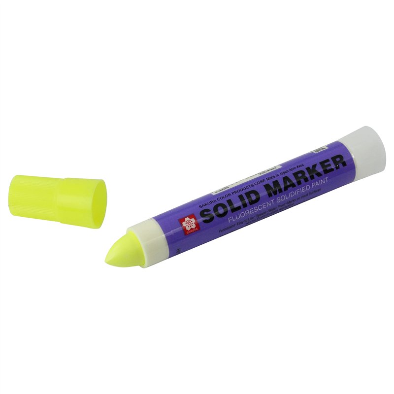 Image secondaire de SAKURA Marker, Industrial, Solid Marker, Neongelb, hohe Temperatur