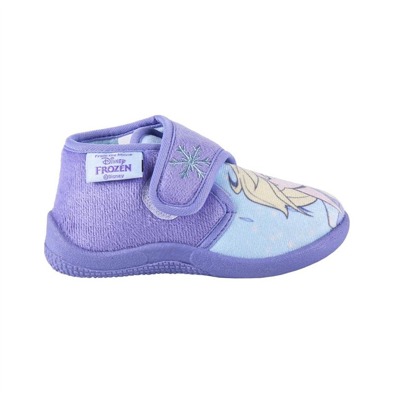 Image secondaire de CERDÁ LIFE'S LITTLE MOMENTS Chaussons Fille de Velcro Amusantes d'Elsa de la Reine des Neiges avec l'Intérieure 100% Coton et Se