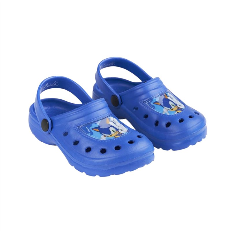 CERDÁ LIFE'S LITTLE MOMENTS Sabots Sonic Son bouché, Bleu, 32 EU