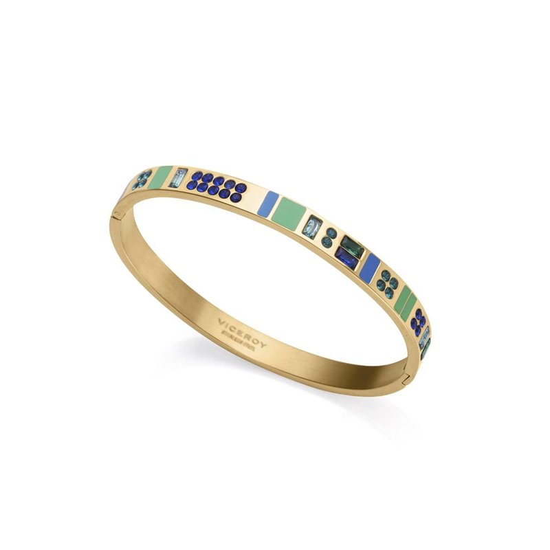 Viceroy Bracelet Fashion 14033P, 6 centímetros, Acier inoxydable, Zircone cubique.