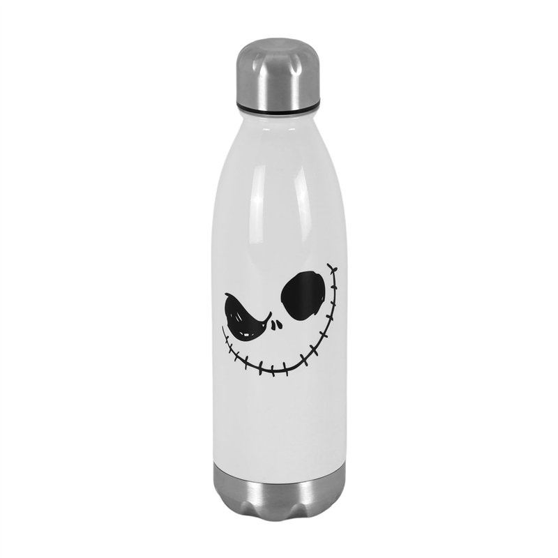 Disney L'Étrange Noël de Monsieur Jack Face-Bouteille Tritan, Noir, 7,5 x 25cm, Capacité 0,7 L