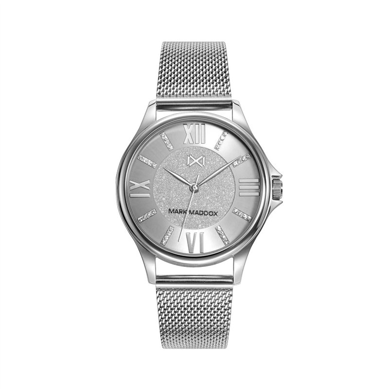 Mark Maddox Femme Analogique Quartz Montre avec Bracelet en Acier Inoxydable MM7146-83
