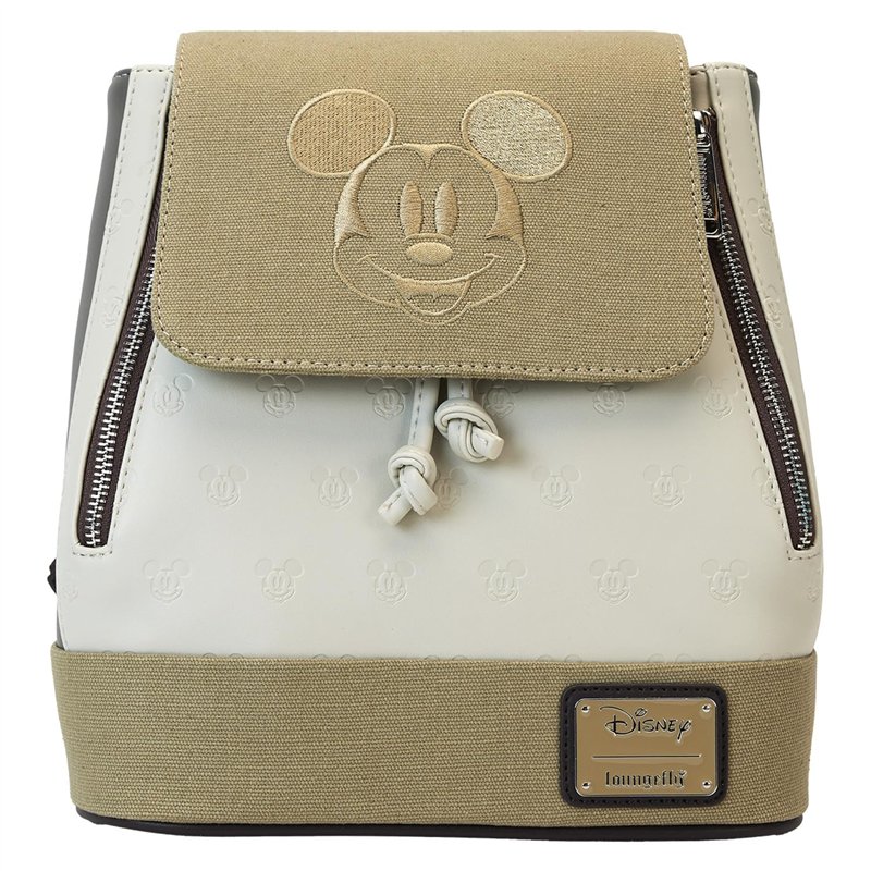Loungefly Disney Mickey et ses amis Mini sac à dos en toile