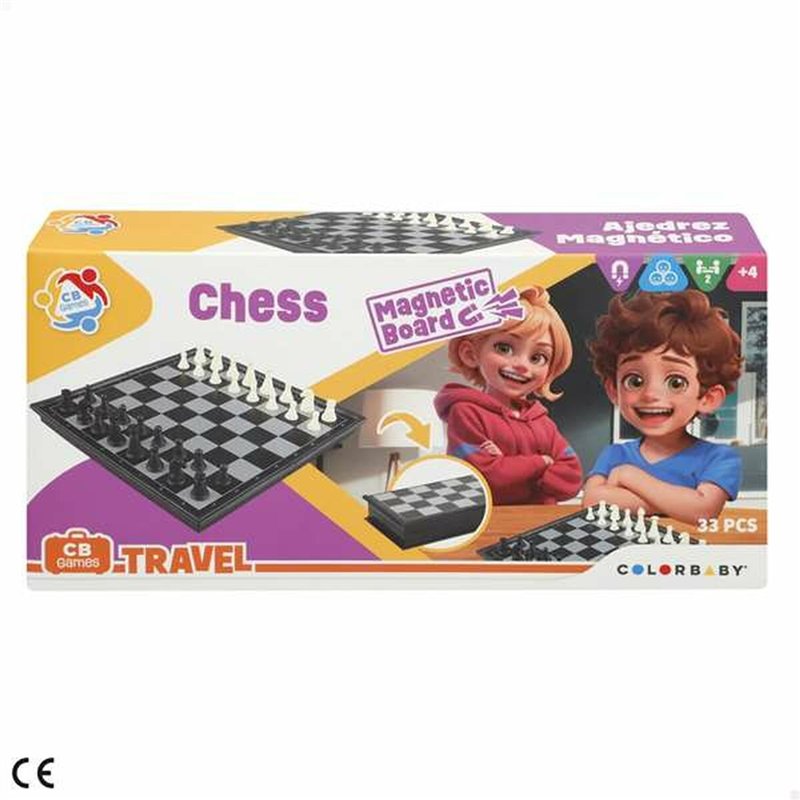 Jeu d'Échecs Colorbaby 19 x 19 cm
