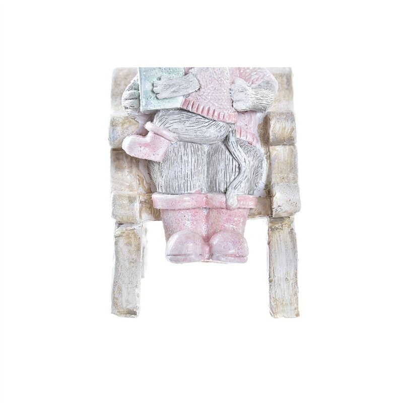 Image secondaire de Décorations de Noël DKD Home Decor Souris Résine (8 x 5,5 x 10 cm)