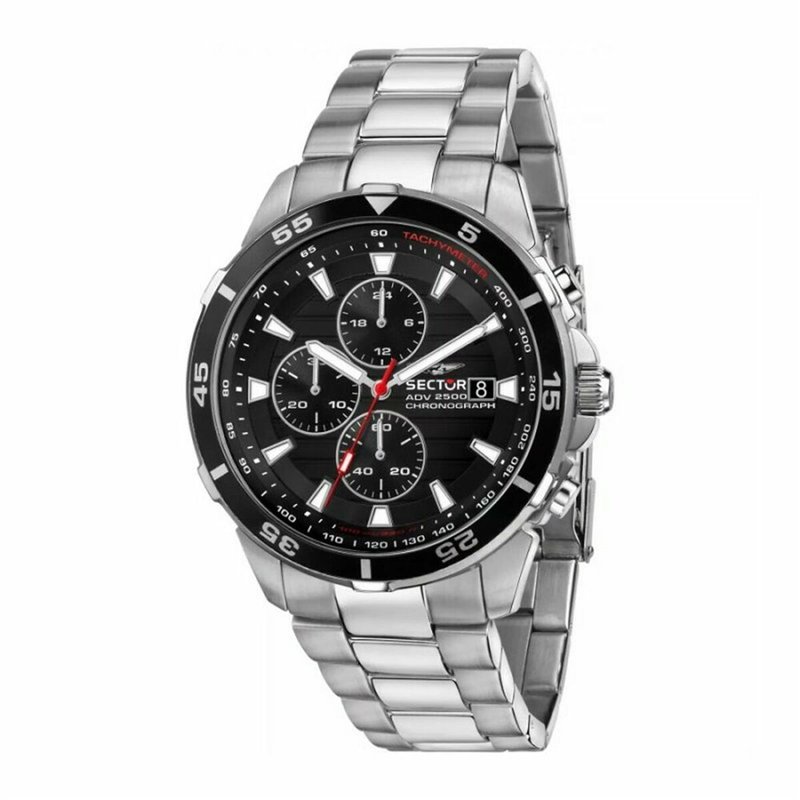 Montre Homme Sector ADV2500 Noir Argenté (Ø 43 mm)