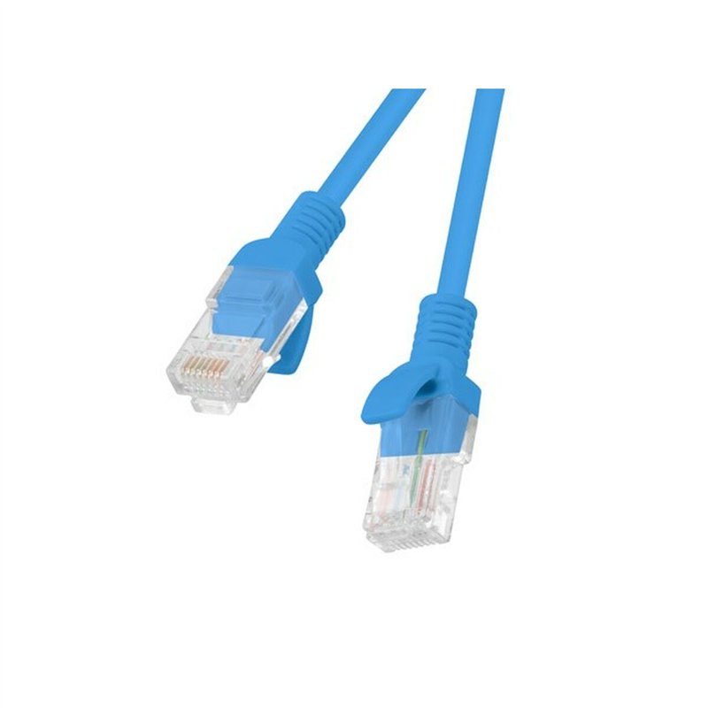 Câble Réseau Rigide UTP 5ème Catégorie Lanberg PCU5-20CC-0150-B Bleu 1,5 m