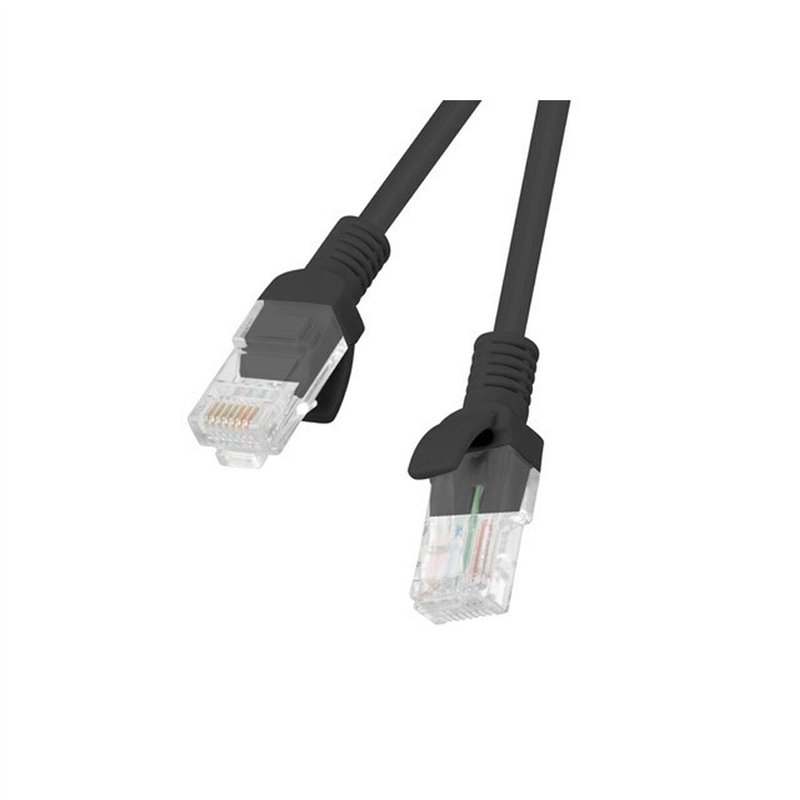 Image secondaire de Câble Réseau Rigide UTP 6ème Catégorie Lanberg PCU6-20CC-0050-BK Noir 50 cm