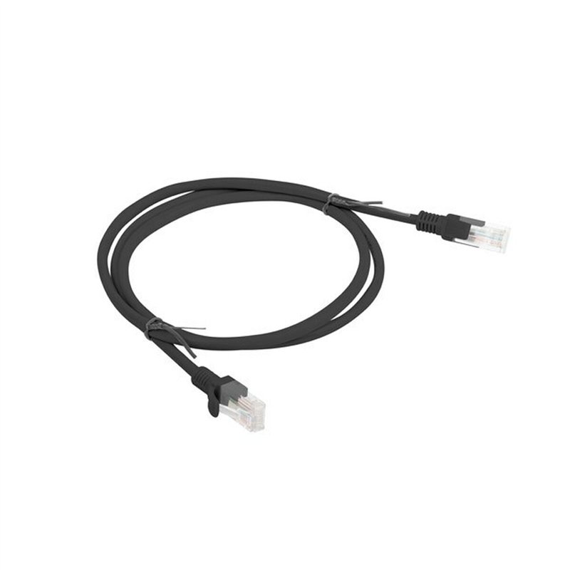 Image secondaire de Câble Réseau Rigide UTP 6ème Catégorie Lanberg PCU6-20CC-0100-BK Noir 1 m