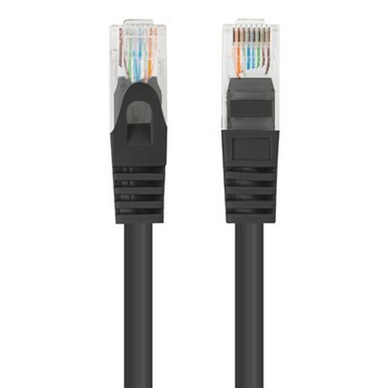 Image secondaire de Câble Réseau Rigide UTP 6ème Catégorie Lanberg PCU6-20CC-0200-BK Noir 2 m