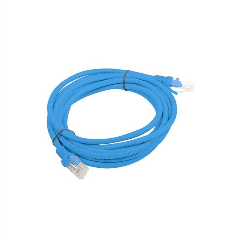 Image secondaire de Câble Réseau Rigide UTP 6ème Catégorie Lanberg PCU6-20CC-0300-B Bleu 3 m