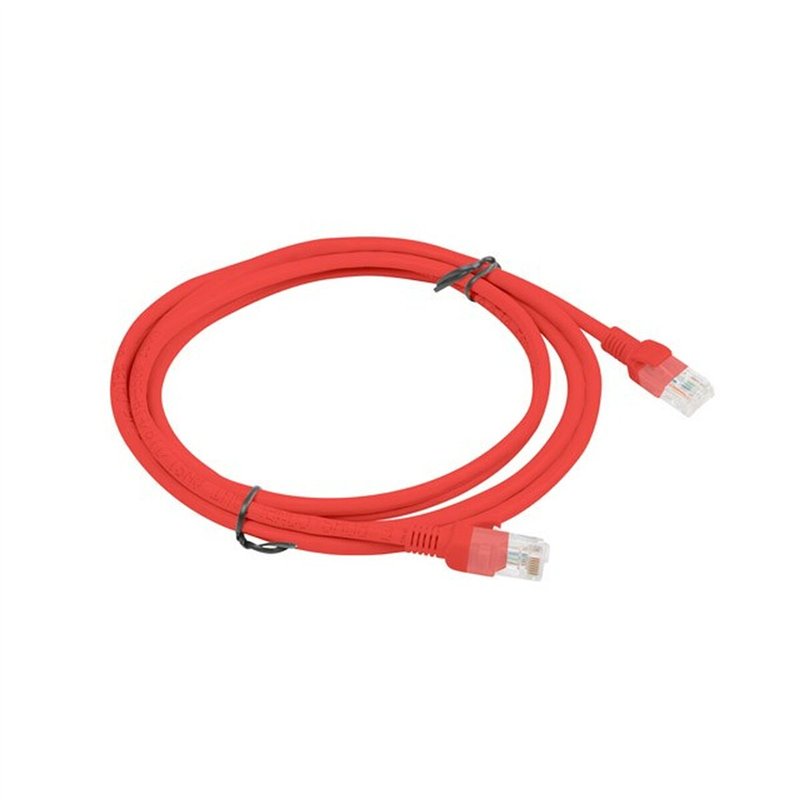 Image secondaire de Câble Réseau Rigide UTP 6ème Catégorie Lanberg PCU6-20CC-0200-R Rouge 2 m