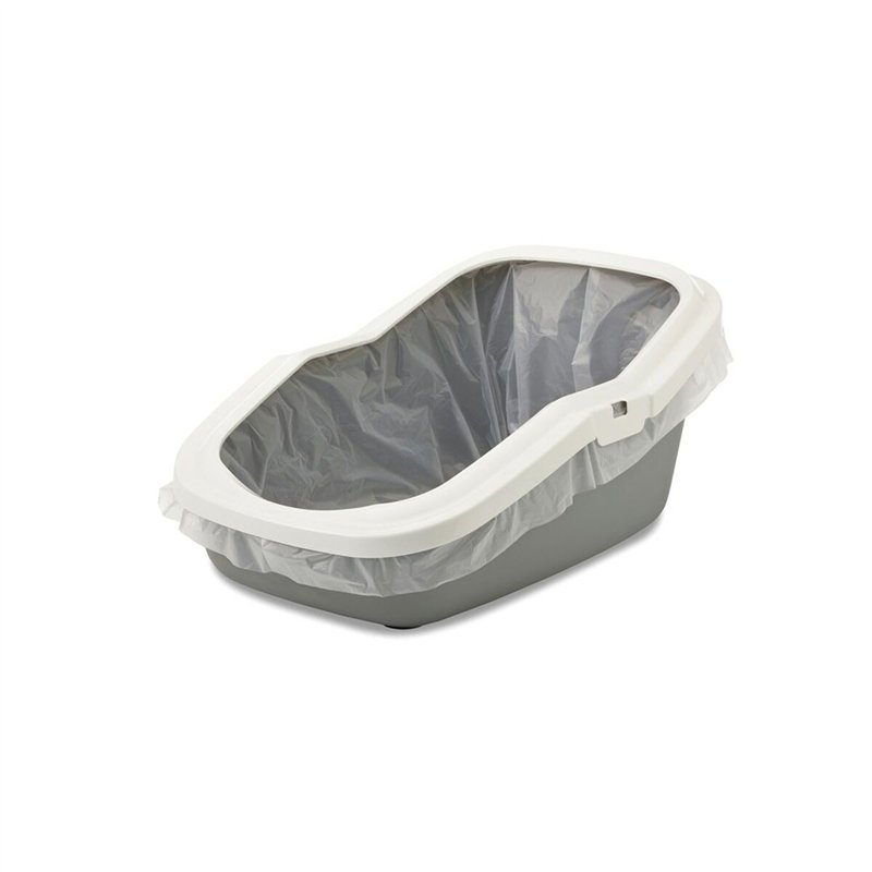 Image secondaire de Bac à litière pour chats Savic Blanc Gris Plastique