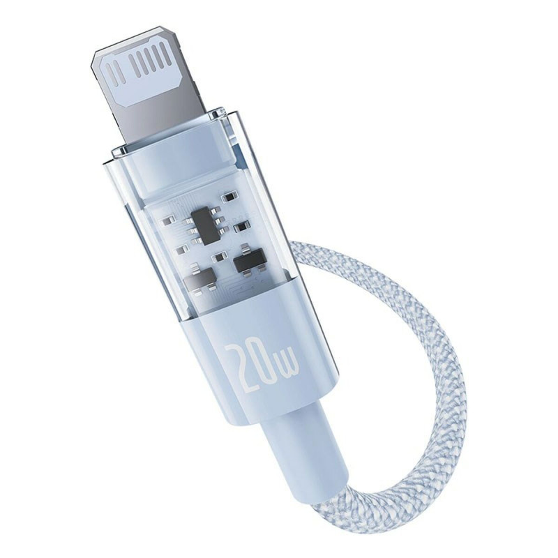 Image secondaire de Câble USB-C vers Lightning Baseus P10373001311-01 Bleu 2 m