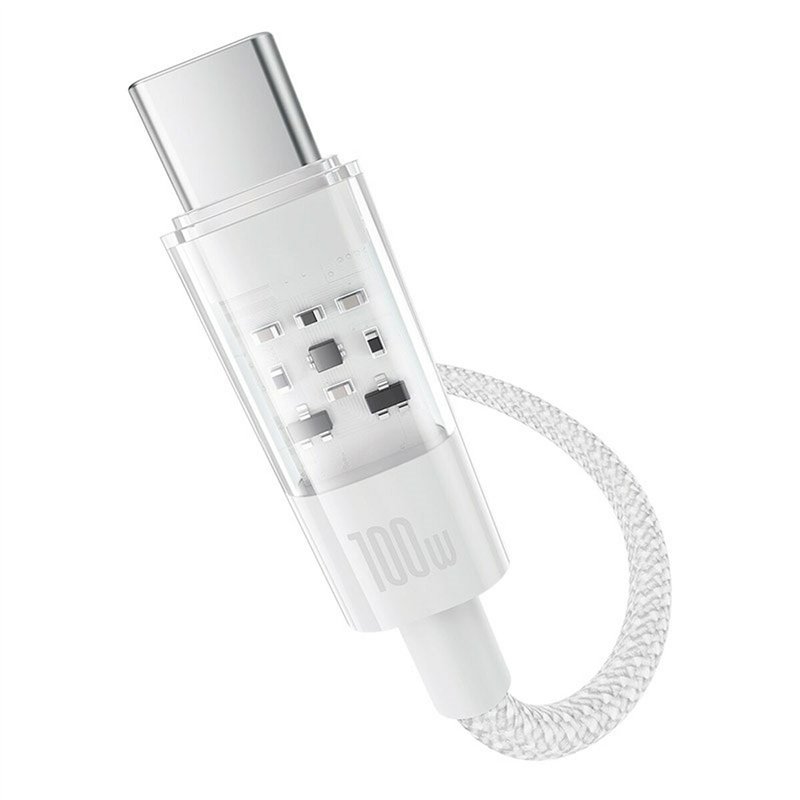Image secondaire de Câble USB A vers USB-C Baseus P10373002211-01 Blanc 2 m