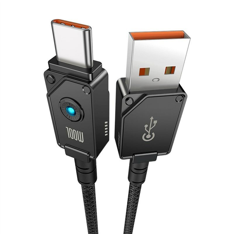 Image secondaire de Câble USB A vers USB-C Baseus P10355801111-01 Noir 2 m