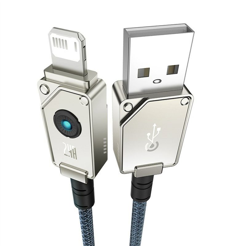 Image secondaire de Câble USB vers Lightning Baseus P10355802221-00 Blanc 1 m