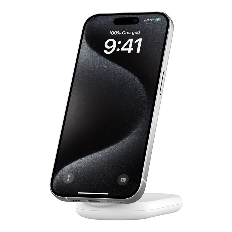 Chargeur sans fil Belkin WIB007HQWH Blanc 15 W (1 Unité)