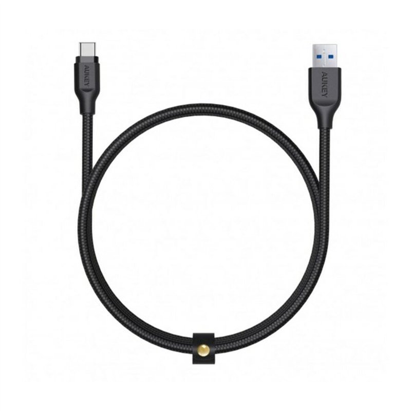 Câble USB A vers USB-C Aukey CB-AC2 BK Noir 2 m